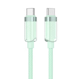 Zinc alloy transparent cable